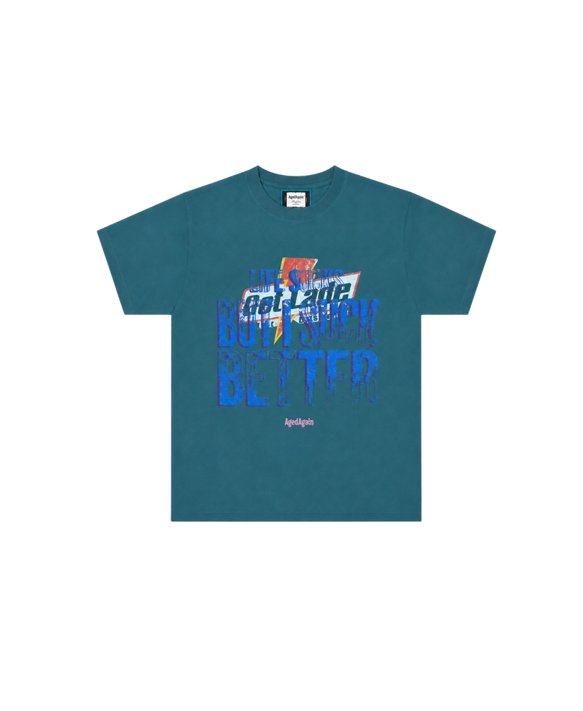Life Sucks - Tee - Green
