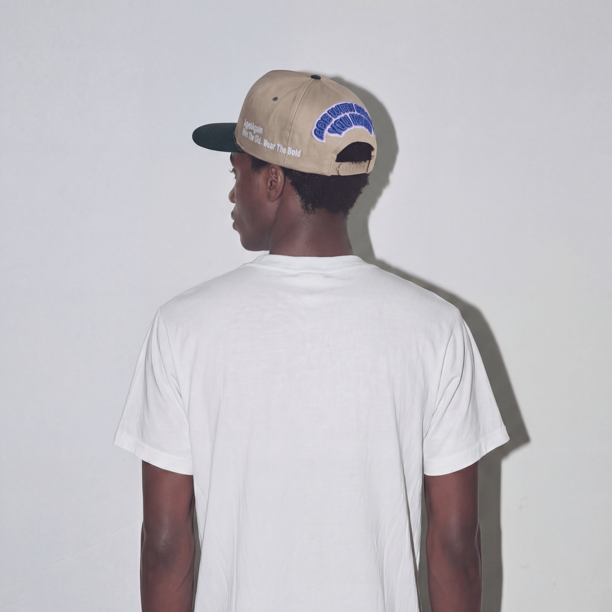 Age with Grace vintage reworked cap streetwear styled — AgedAgain