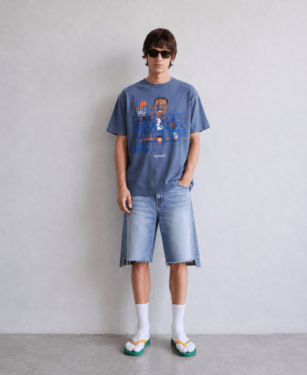 Life Sucks - Tee - Blue - AgedAgain